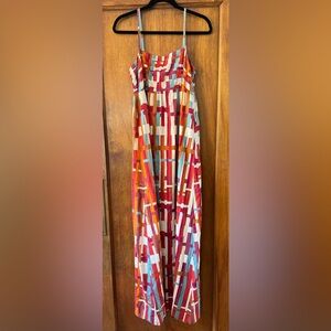 Fossil Geometric Spaghetti Strap Dress- Size Medium